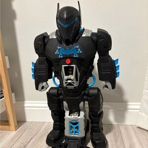 Imaginext DC Super Friends Bat-Tech Batbot Batman Playset with Lights & Sounds